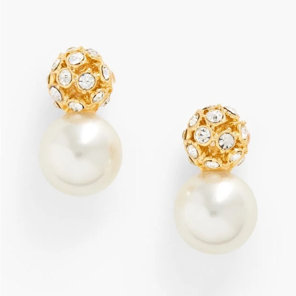 Talbots Pearl Stud Earrings